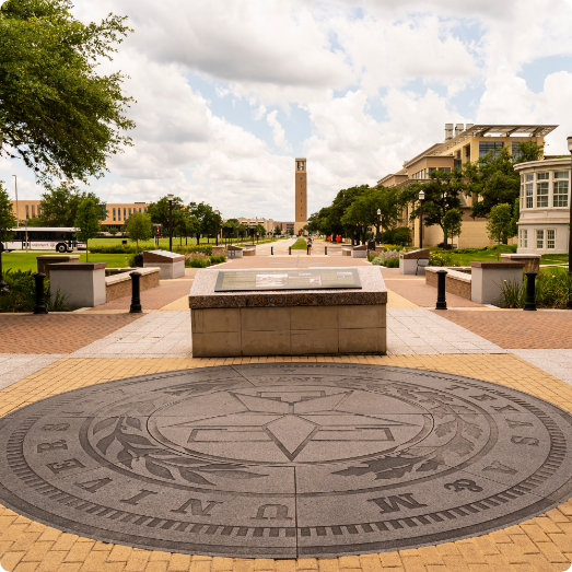Plaza at Texas A and M Campus